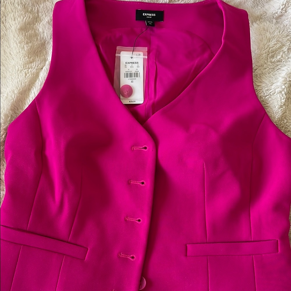 Express Pink Vest